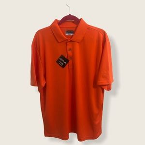 SALE⚡️NWT Orange PGA Tour Polo Airflux Shirt